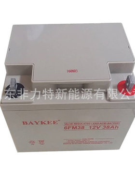 BAYEE蓄电池6FM33铅酸免维护机房UPS应急电源12V33AH