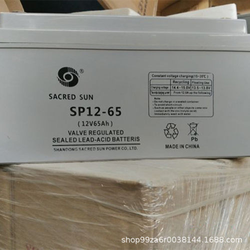 SP12-65 12V-6H/20HR 阀控密封式铅酸UPS蓄电池