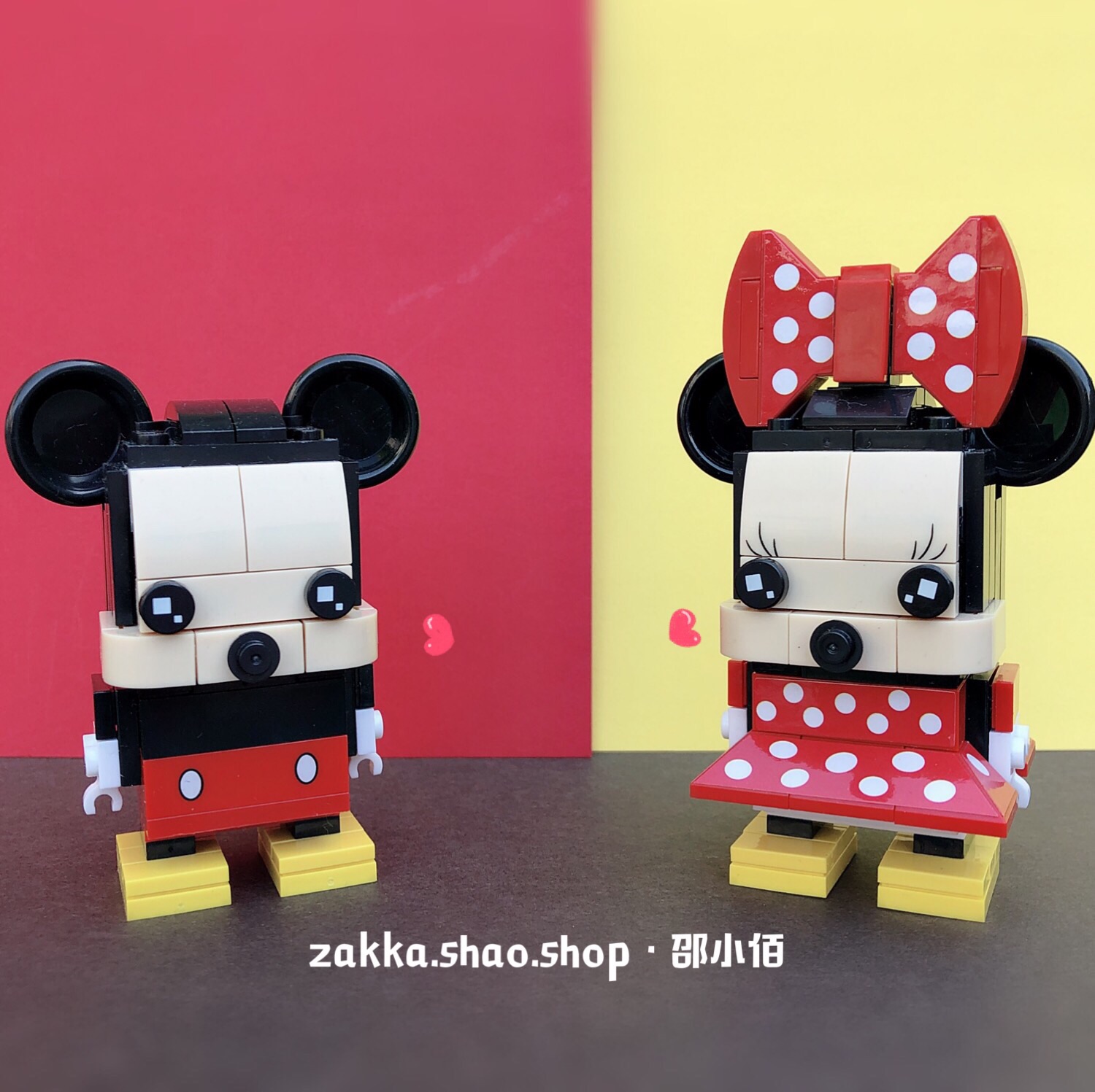 包邮米奇米妮积木方头仔兼容小颗粒拼装启蒙益智女孩儿童玩具礼物|ruв категории игрушка/коляска/головоломка/блоки/модель, бусы/головоломка/в паре/демонтаж/бить игрушки, строительство/мега - блоки - от Buy2taobao.com для оказания профессиональной услуги покупки агента Taobao