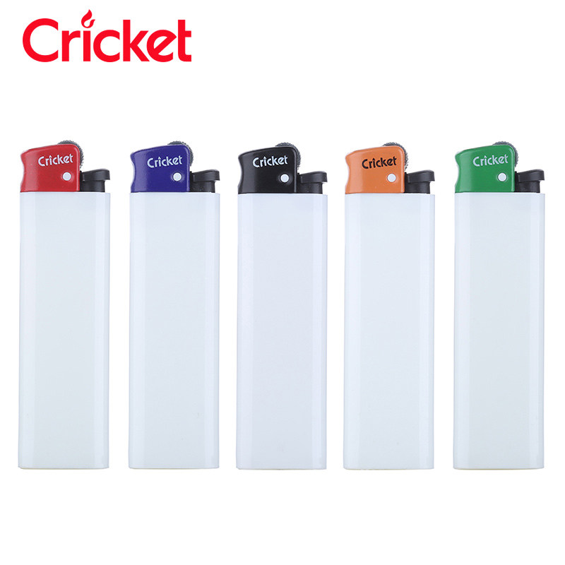 草蜢打火机 彩白cricket原装进口 创意一次性广告砂轮打火机定制