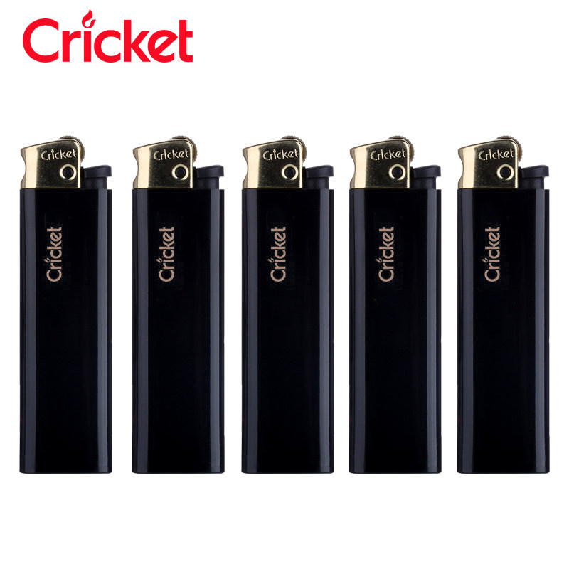 cricket草蜢打火机进口一次性防爆砂轮滑轮齿轮定制订做印字广告