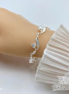 铃兰花开秋冬季气质手饰品高颜值