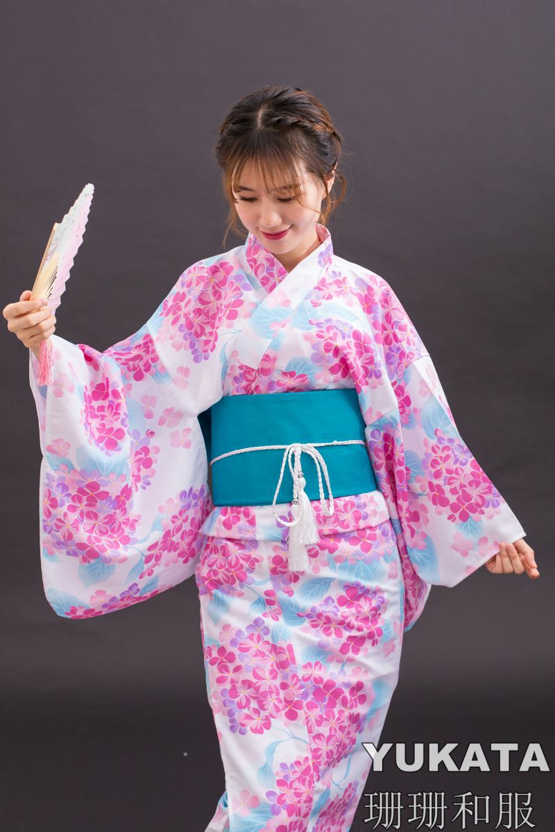 日本传统和服浴衣女 正装款式 拍摄复古旅游服饰 抗皱面料cos