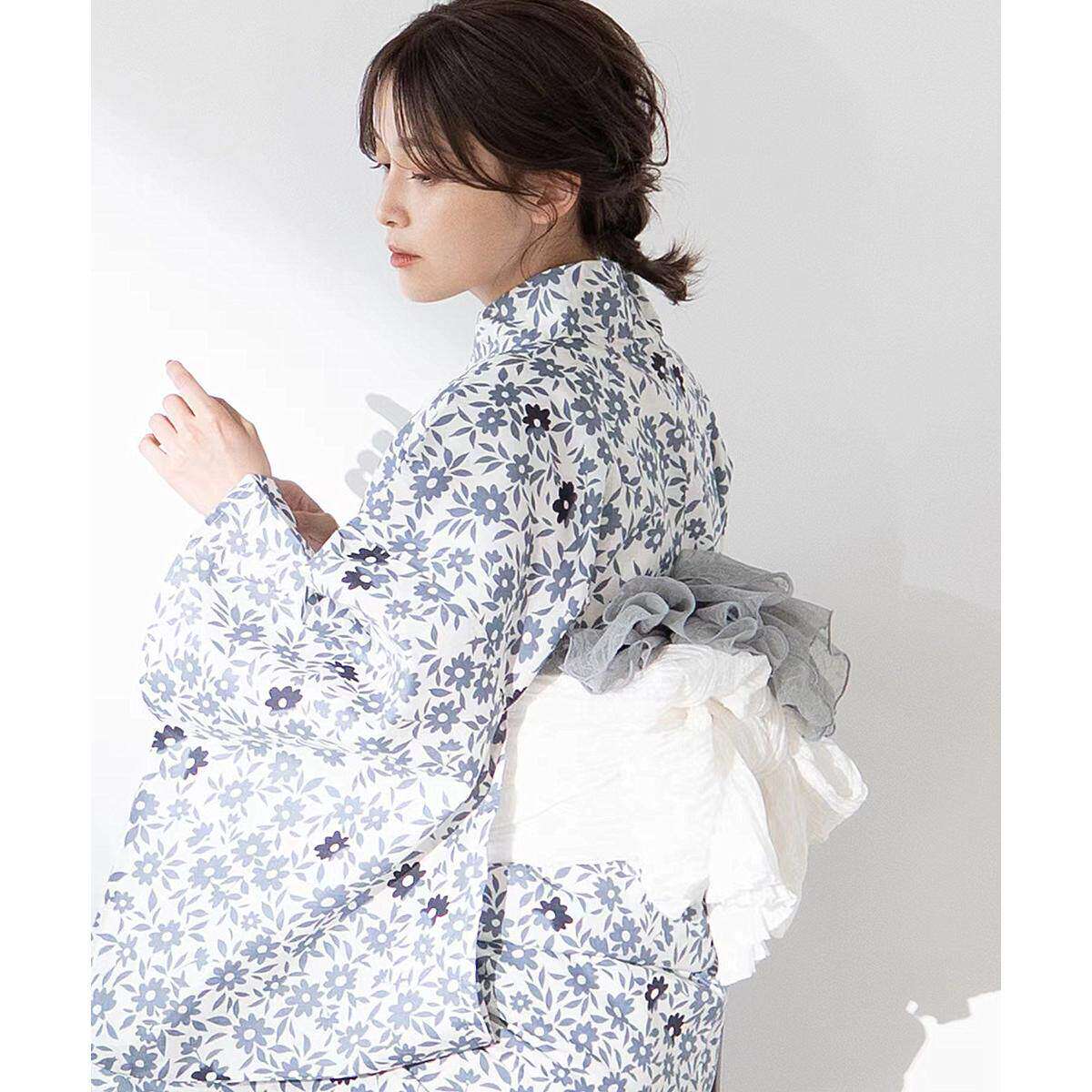 日本传统和服浴衣女纯棉正装款式日系复古拍摄旅游服饰YUKATA