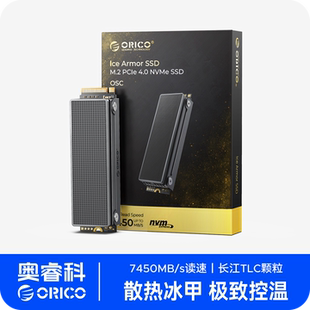 orico奥睿科m2固态硬盘1t2t电竞游戏台式 电脑SSD长江晶圆高速存储