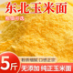 牛二条 东北新磨纯玉米面粉粗细可选无添加5斤天然金黄