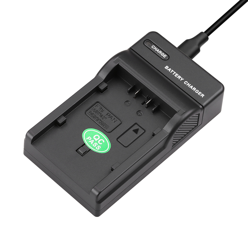 沣标VW-VBG6H电池单充适用于VW-VBG6 摄像机充电器VW-VBG6适用松下AC130MC/HPX250/AF103