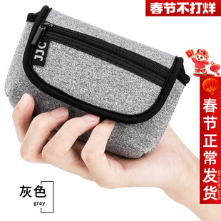 JJC相机包GR4适用佳能G7X2 g7x3理光GR3 HDF/GR3X索尼黑卡ZV1F RX100M6 M7 M4 M3内胆包收纳保护套松下卡片机