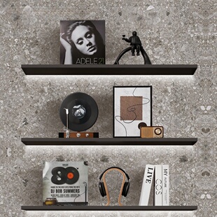 现代轻奢高级感小众办公室摆件意式客厅电视柜壁龛开放格软装饰品