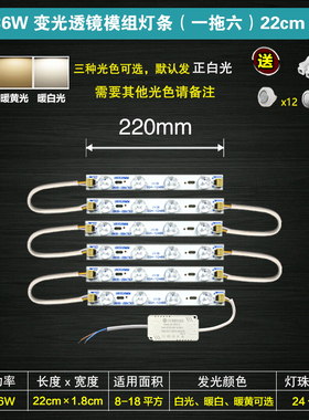 短灯带吸顶灯LED灯芯异型灯条改造灯芯无极灯芯智能语音控制灯板