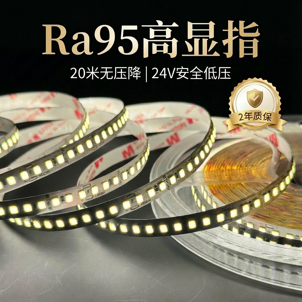 简卓24v家用低压灯带装修LED灯带