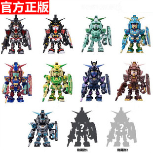 正版万代2026马年mini box十二生肖高达盲盒手办新年礼物桌面摆件