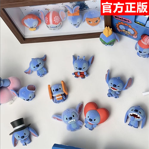 52TOYS史迪奇Minime盲盒植绒手办