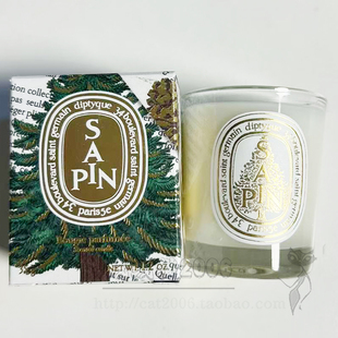 冷杉35g伴手礼生日礼 蒂普提克diptyque香薰蜡烛 正品 专柜中样