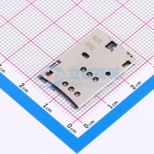 SIM卡连接器 2174918-1 SMD 自弹式电子元件BOM可配单