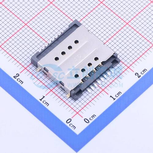 SIM卡连接器 HYCW231-SIM16-300B SMD 拔插式电子元件BOM可配单
