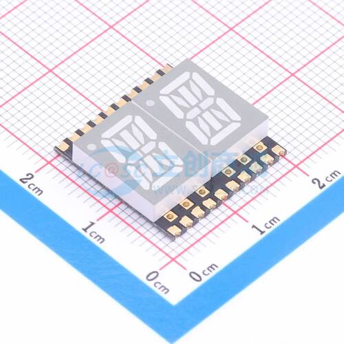 LED数码管 GS4021APG-G SMD,19x18.8mm 电子元件BOM可配单