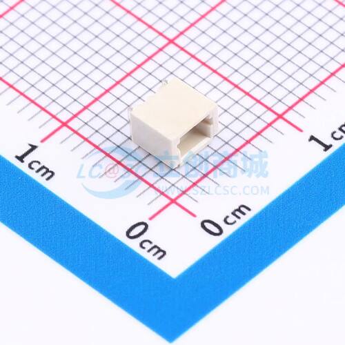 线对板针座 WAFER-SH1.0-2PWB SMD,P=1mm,卧贴 1x2P电子元件BOM可