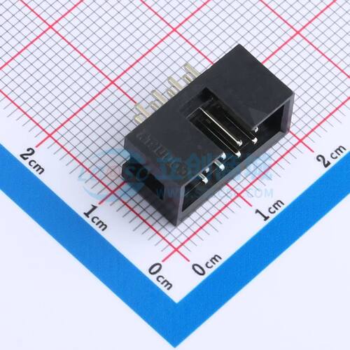 IDC刺破式连接器(牛角/简牛) DS1013-08SSiB1-B-0 插件,P=2.54mm