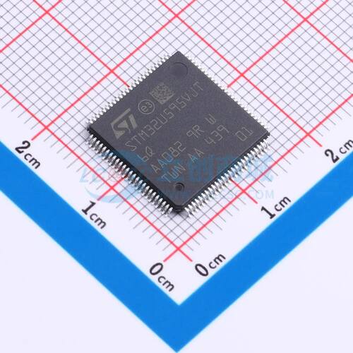 单片机(MCU/MPU/SOC) STM32U595VJT6Q LQFP-100(14x14) 电子元件B
