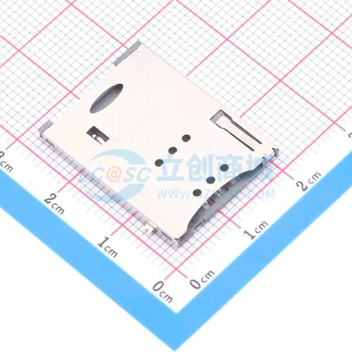 SIM卡连接器 LAIL-SIM01-T1.85-T SMD 自弹式电子元件BOM可配单