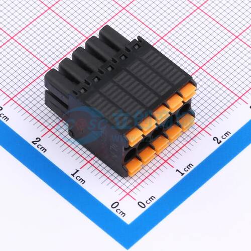 插拔式接线端子 JL15EDGKNH-35005B01 P=3.5mm 插头 2x5P电子元件