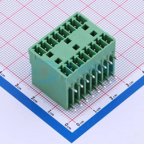 插拔式接线端子 DB2ERH-3.5-2*8P-GN 插件,P=3.5mm 2x8P电子元件B