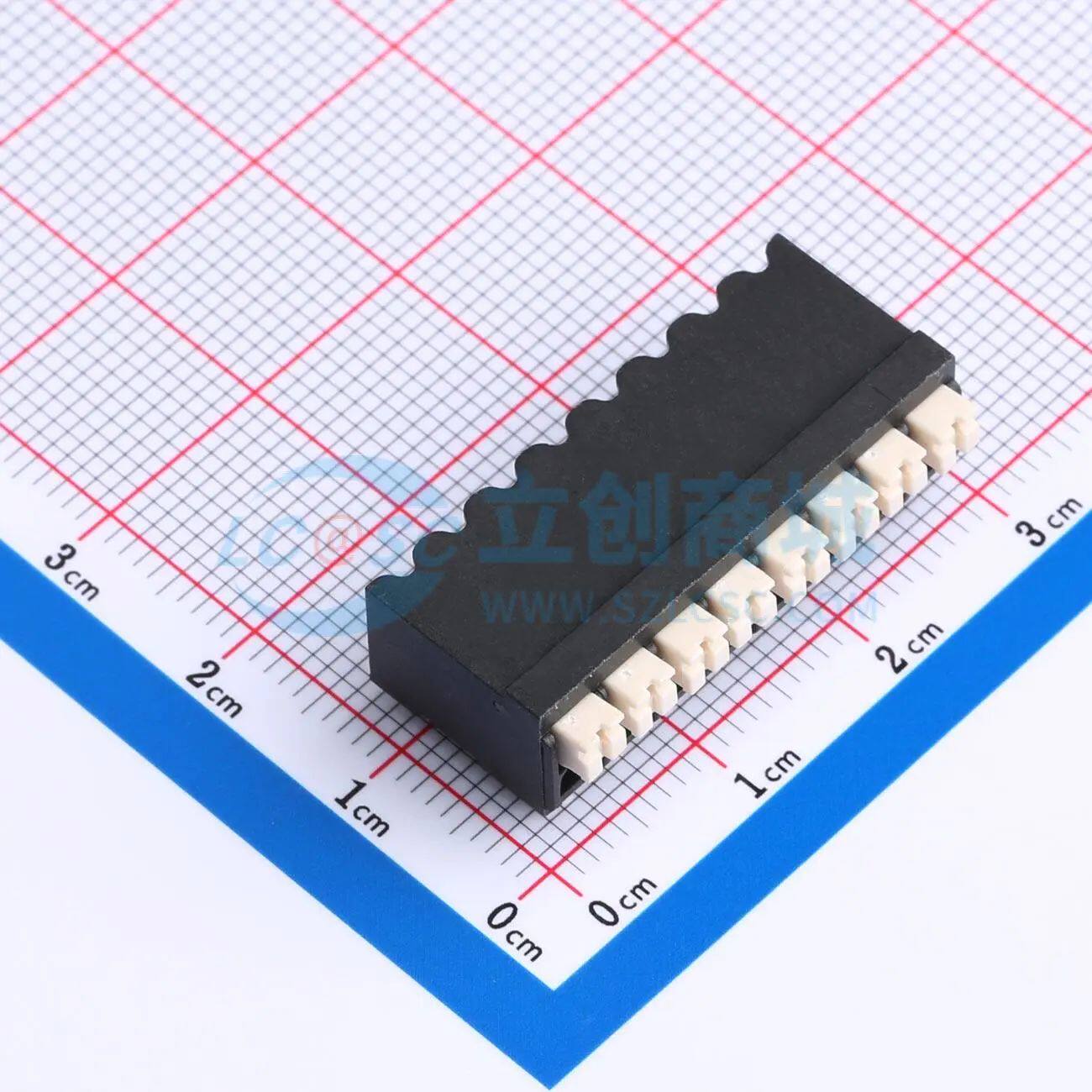 弹簧式接线端子 JL212R-SMT-35008BP1 SMD,P=3.5mm 1x8P电子元件B