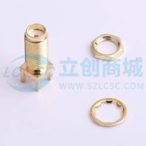 RF射频同轴连接器 HC-SMA6565-13H-G 插件 内孔电子元件BOM可配单
