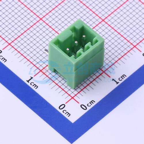 插拔式接线端子 KF2EDGR-2.54-3P 弯插,P=2.54mm 板端/插座-闭口