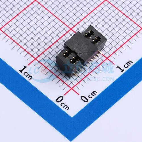 板对板与背板连接器 X0812FVS-20CS-9TV01 SMD,P=0.8mm 20P电子元