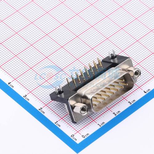 D-Sub/VGA连接器 DR-G-15P-YCLS-GK-90 插件 15P电子元件BOM可配