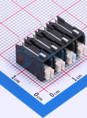 弹簧式接线端子 JL212R-SMT-50004BP1 SMD,P=5mm 1x4P电子元件BOM