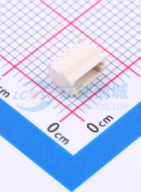 线对板针座 X1002WRS-04L-HF-LPSW SMD,P=1mm,卧贴 1x4P电子元件B