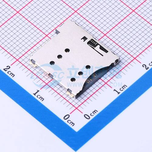 SIM卡连接器 SMO-200S-P6 SMD 自弹式电子元件BOM可配单