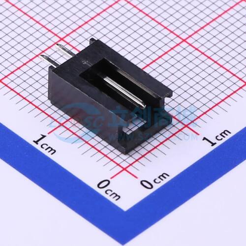 线对板针座 M2530V-02-BK 插件,P=2.54mm 1x2P电子元件BOM可配单
