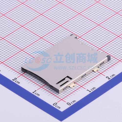 SIM卡连接器 SIM-214 SMD 自弹式电子元件BOM可配单