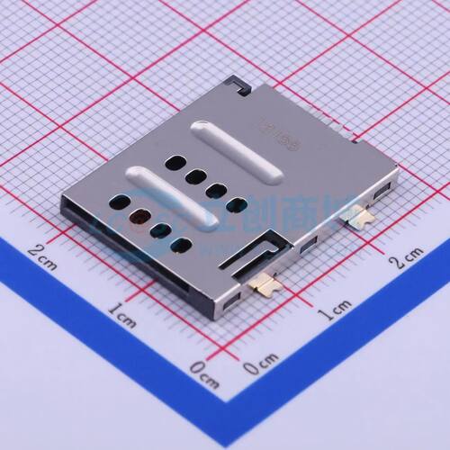 SIM卡连接器 1050340001 SMD 自弹式电子元件BOM可配单