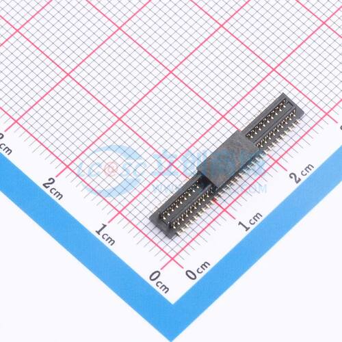 板对板与背板连接器 HX-BTB M0810-2x30P SMD,P=0.8mm 60P电子元