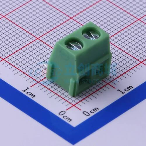 螺钉式接线端子 KF127R-5.0-2P 弯插,P=5mm 1x2P电子元件BOM可配