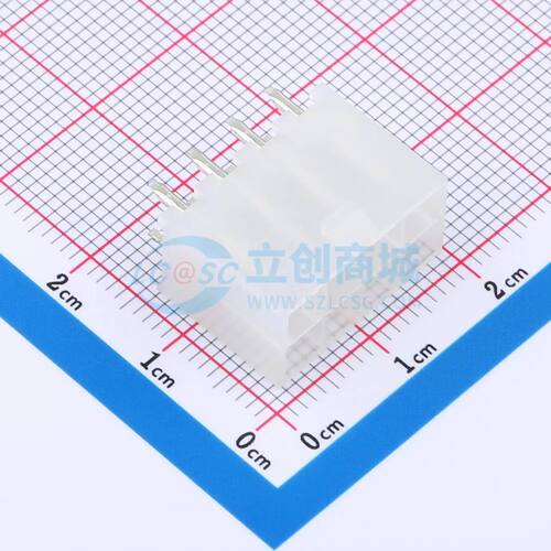 线对板针座 HC-5566-2*4A-05 插件,P=4.2mm 2x4P电子元件BOM可配
