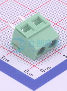 螺钉式接线端子 WJ127-5.0-02P-14-00A 插件,P=5mm 1x2P电子元件B