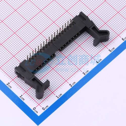 IDC刺破式连接器(牛角/简牛) X2001WR-2x17C-6TV01 弯插,P=2mm 2x