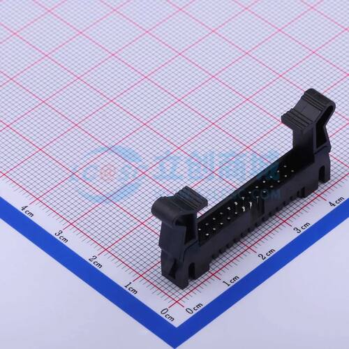 IDC刺破式连接器(牛角/简牛) B-3102R26P-A000 弯插,P=2mm 2x13P