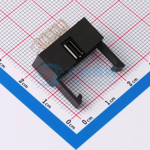IDC刺破式连接器(牛角/简牛) DS1013-01-10RSIB-B 弯插,P=2.54mm