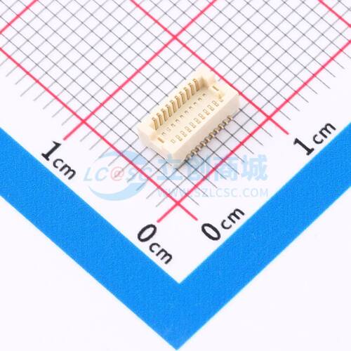 板对板与背板连接器 X0502FVS-20AS-LPSN SMD,P=0.5mm 20P立贴电