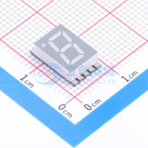 LED数码管 GS3011AW-G-DZ SMD,12x7.3mm 电子元件BOM可配单