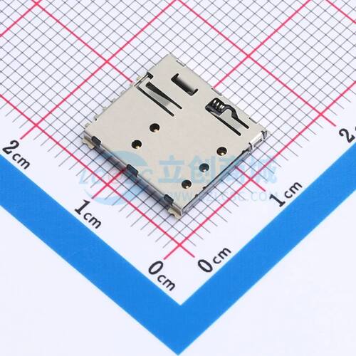 SIM卡连接器 SIM3051C-7P511-H137 SMD 自弹式电子元件BOM可配单