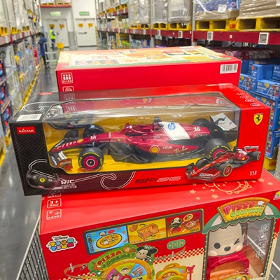 山姆代购RASTAR法拉利SF-25遥控车1比12赛车汽车玩具男孩模型