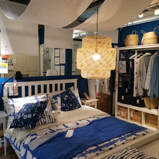 成都宜家 希利斯 吊灯 竹 客厅餐厅书房工作室办公室国内代购